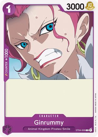 Ginrummy (ST04-009) - Starter Deck 4: Animal Kingdom Pirates | Grognard Games