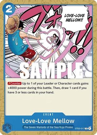 Love-Love Mellow (ST03-017) - Starter Deck 3: The Seven Warlords of The Sea | Grognard Games