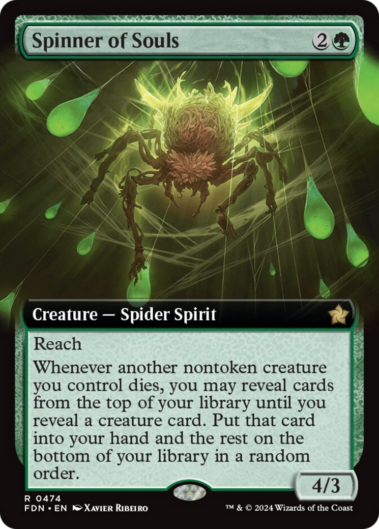 Spinner of Souls (Extended Art) [Foundations] | Grognard Games