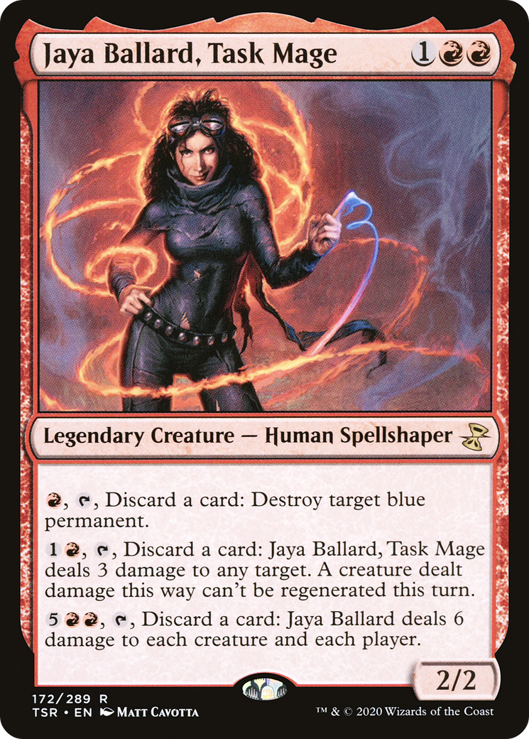 Jaya Ballard, Task Mage [Time Spiral Remastered] | Grognard Games