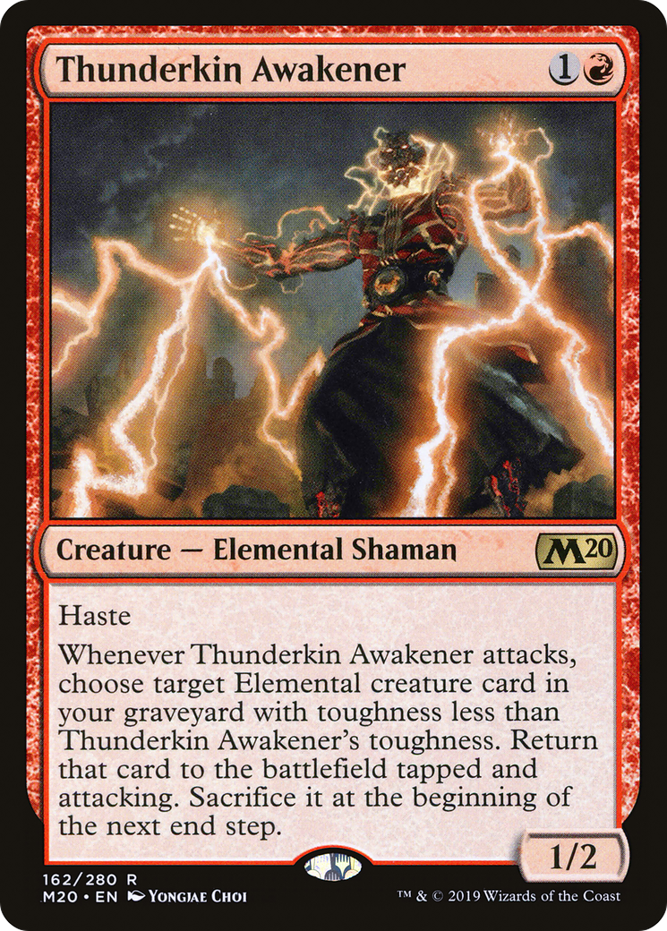 Thunderkin Awakener [Core Set 2020] | Grognard Games