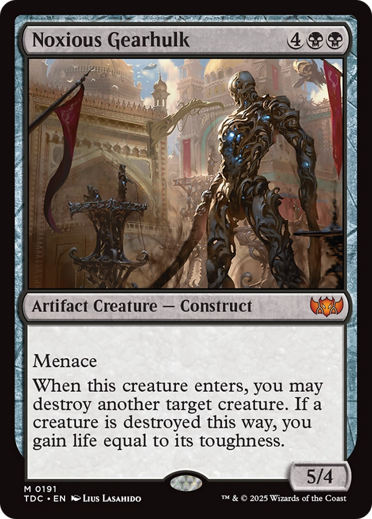 Noxious Gearhulk [Tarkir: Dragonstorm Commander] | Grognard Games