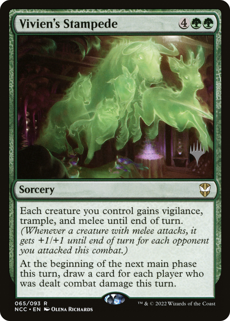 Vivien's Stampede (Promo Pack) [Streets of New Capenna Commander Promos] | Grognard Games
