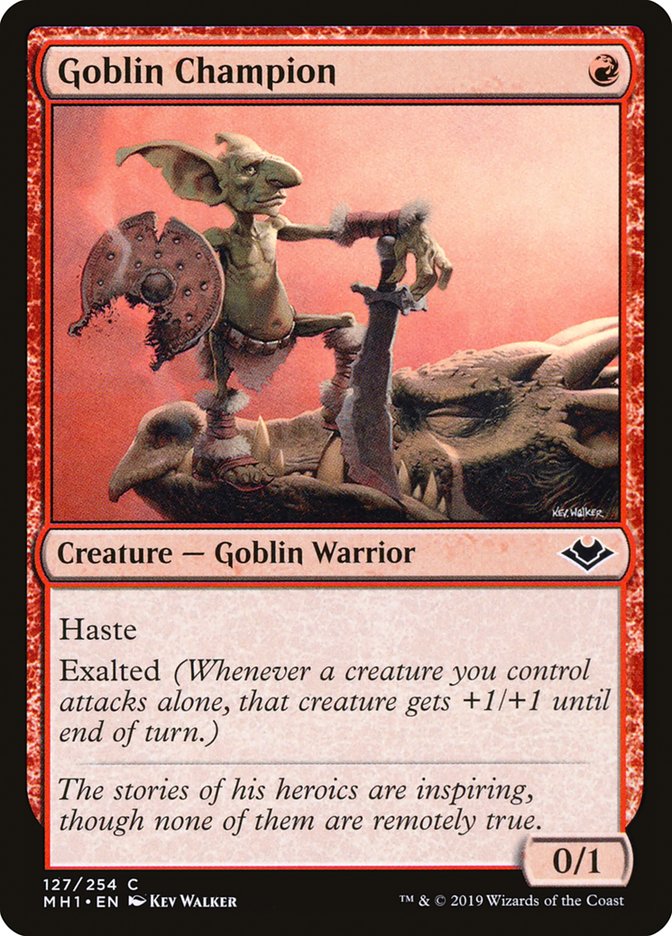 Goblin Champion [Modern Horizons] | Grognard Games