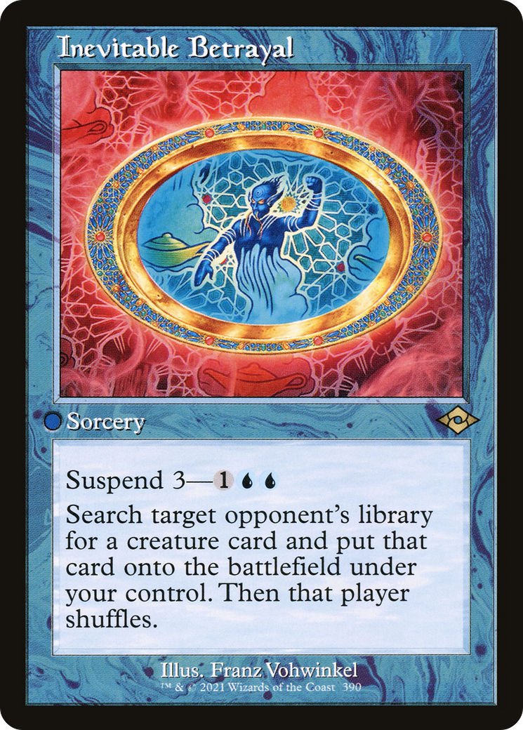 Inevitable Betrayal (MH2-390) - Modern Horizons 2 Etched Foil | Grognard Games