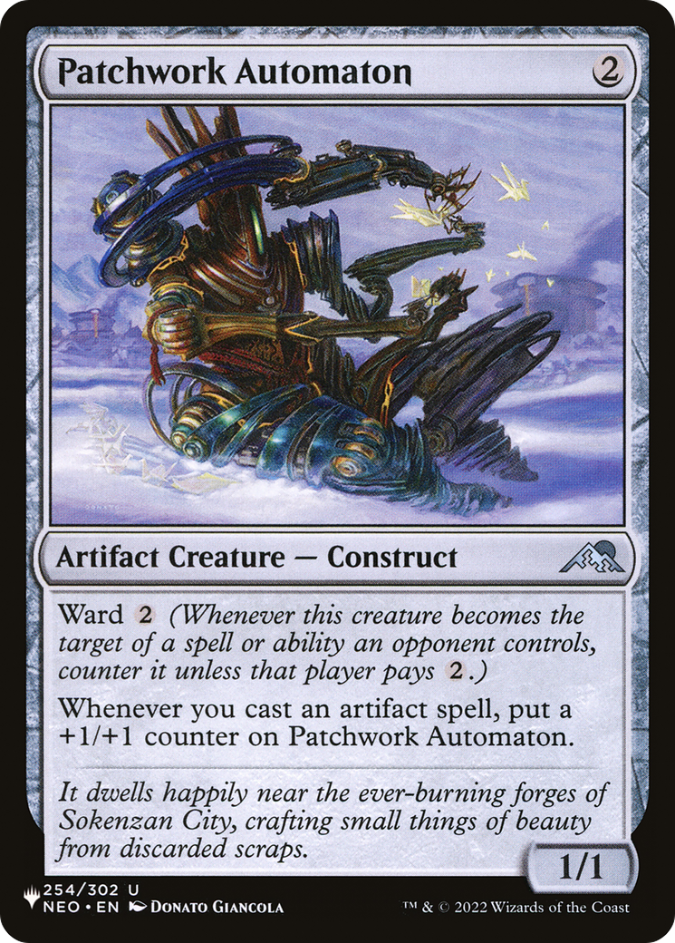 Patchwork Automaton [The List Reprints] | Grognard Games