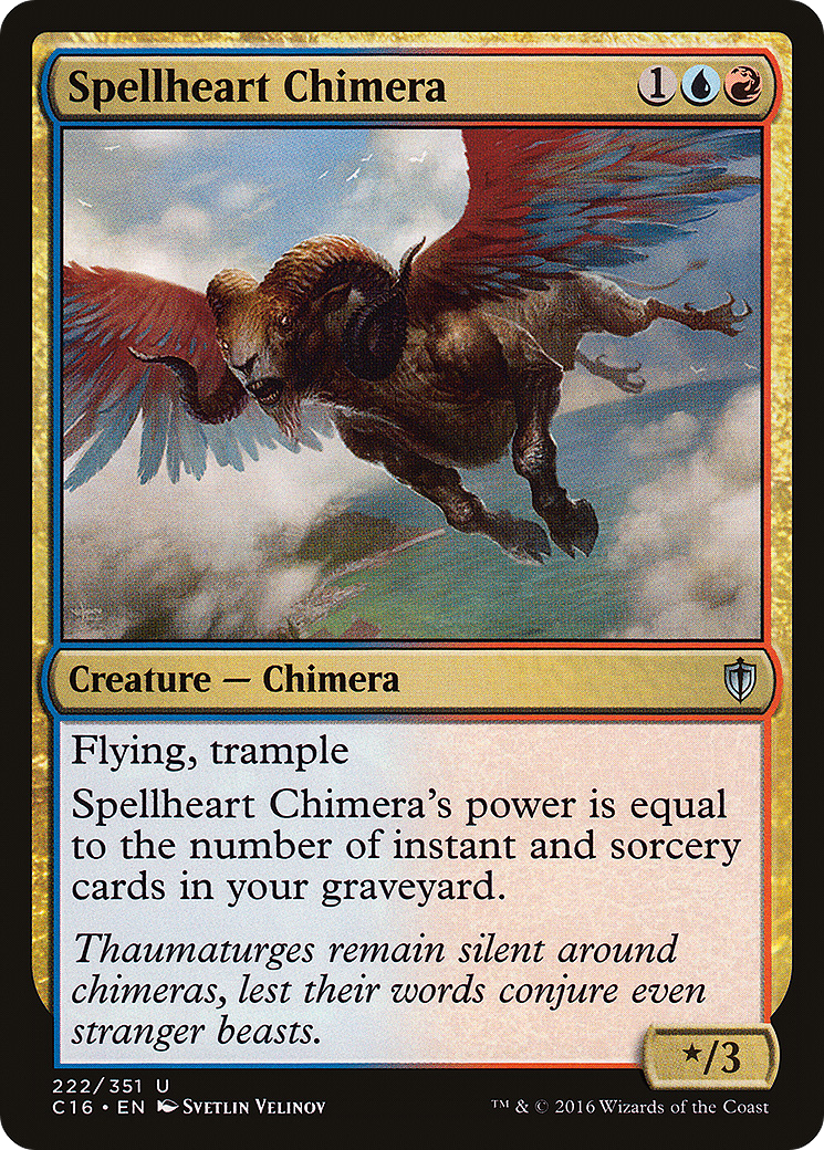Spellheart Chimera [Commander 2016] | Grognard Games