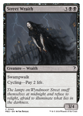 Street Wraith (White Border) [Mystery Booster 2] | Grognard Games