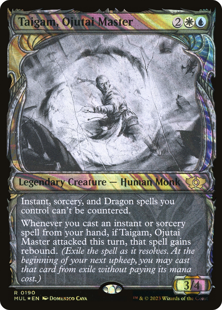 Taigam, Ojutai Master (Halo Foil) [Multiverse Legends] | Grognard Games