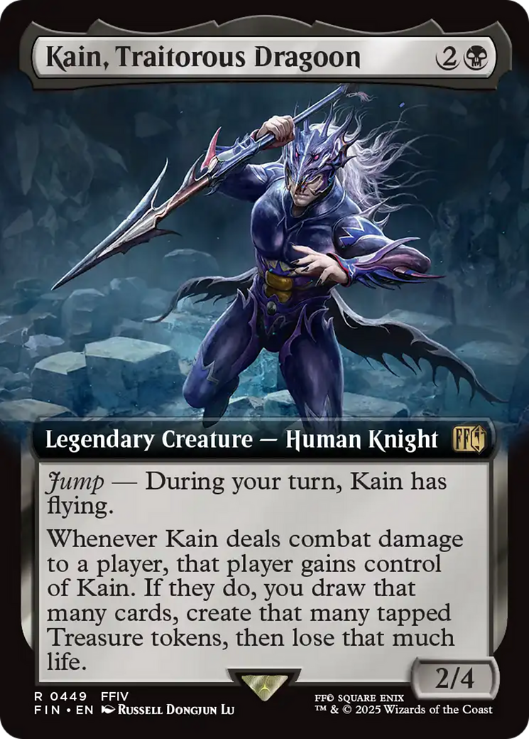Kain, Traitorous Dragoon (Extended Art) [FINAL FANTASY] | Grognard Games