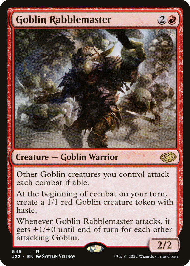 Goblin Rabblemaster [Jumpstart 2022] | Grognard Games