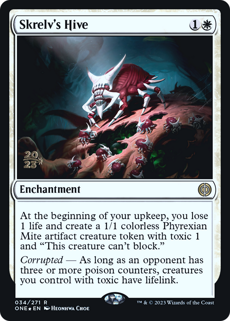 Skrelv's Hive [Phyrexia: All Will Be One Prerelease Promos] | Grognard Games