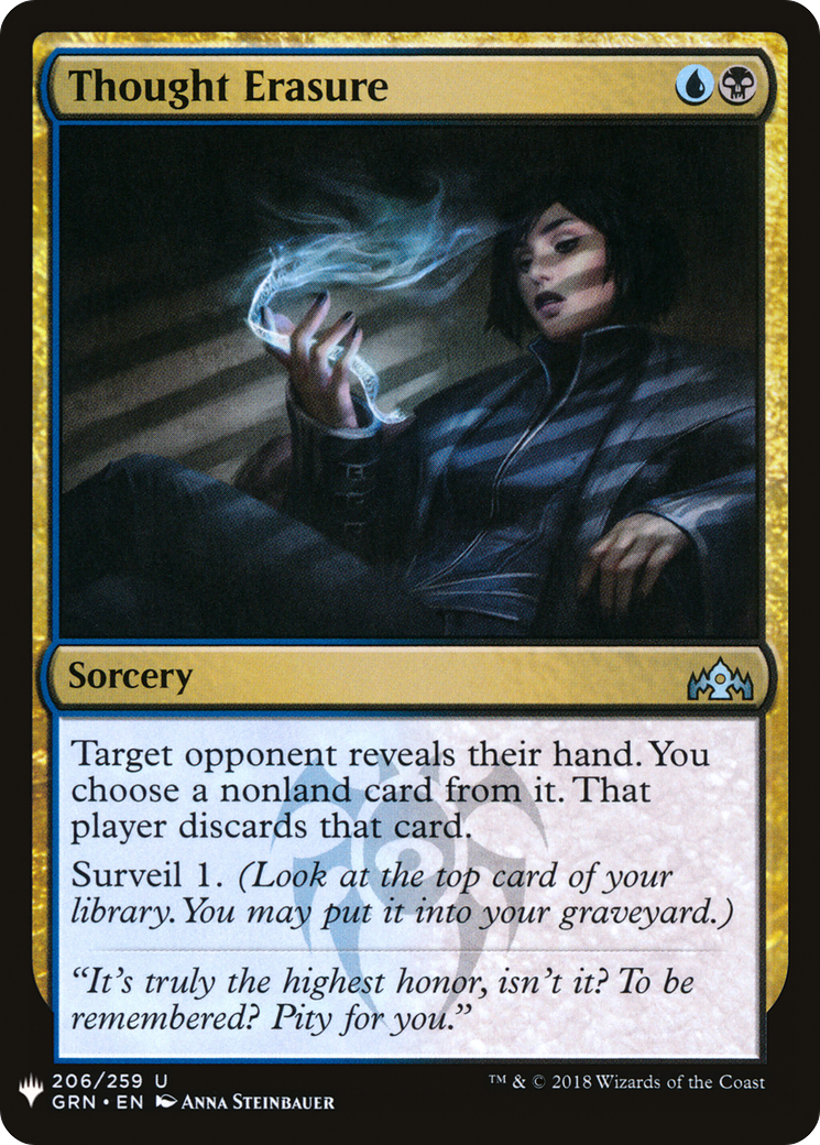 Thought Erasure [Mystery Booster] | Grognard Games
