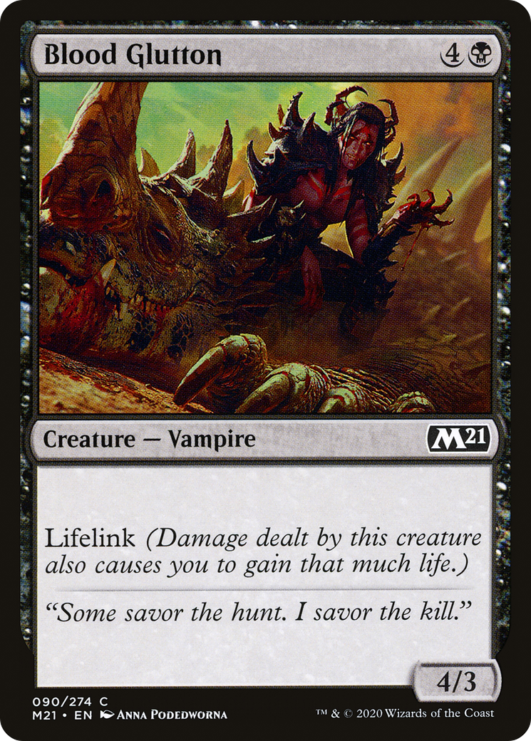 Blood Glutton [Core Set 2021] | Grognard Games