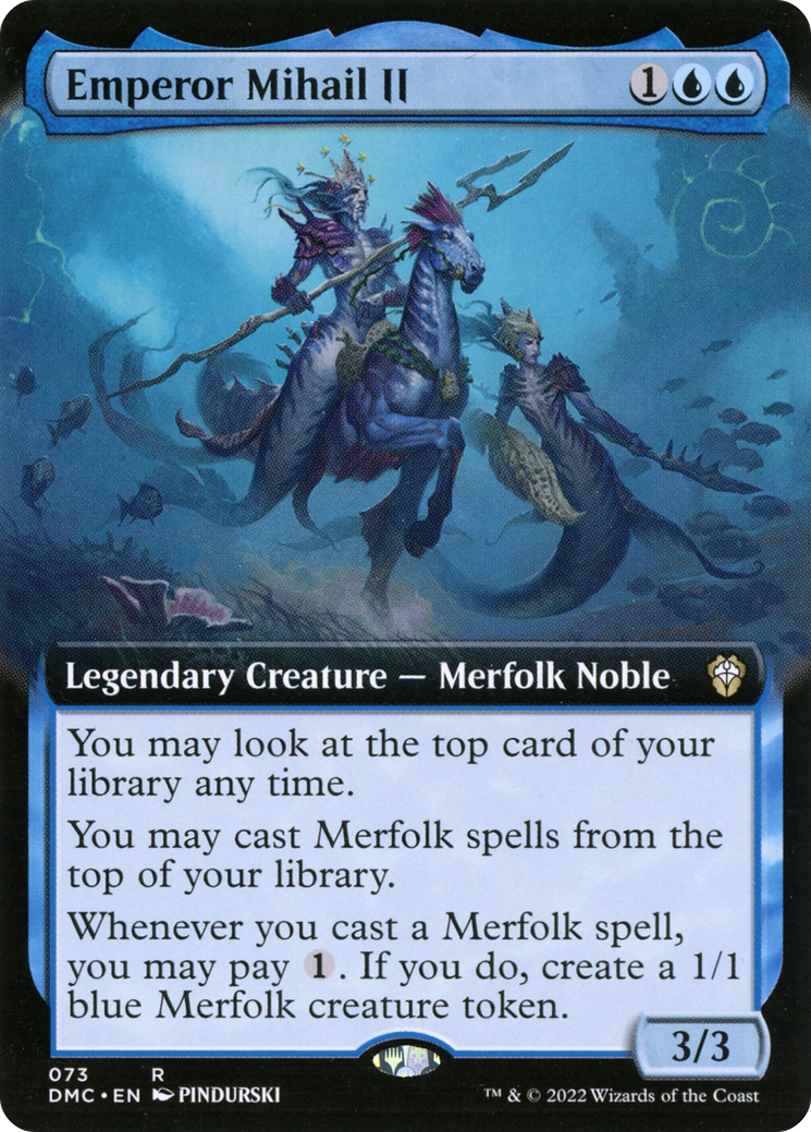 Emperor Mihail II (Extended Art) [Dominaria United Commander] | Grognard Games
