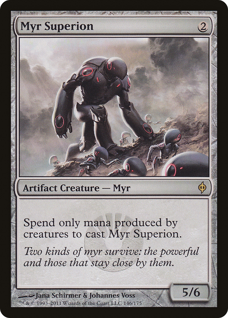 Myr Superion (NPH-146) - New Phyrexia | Grognard Games