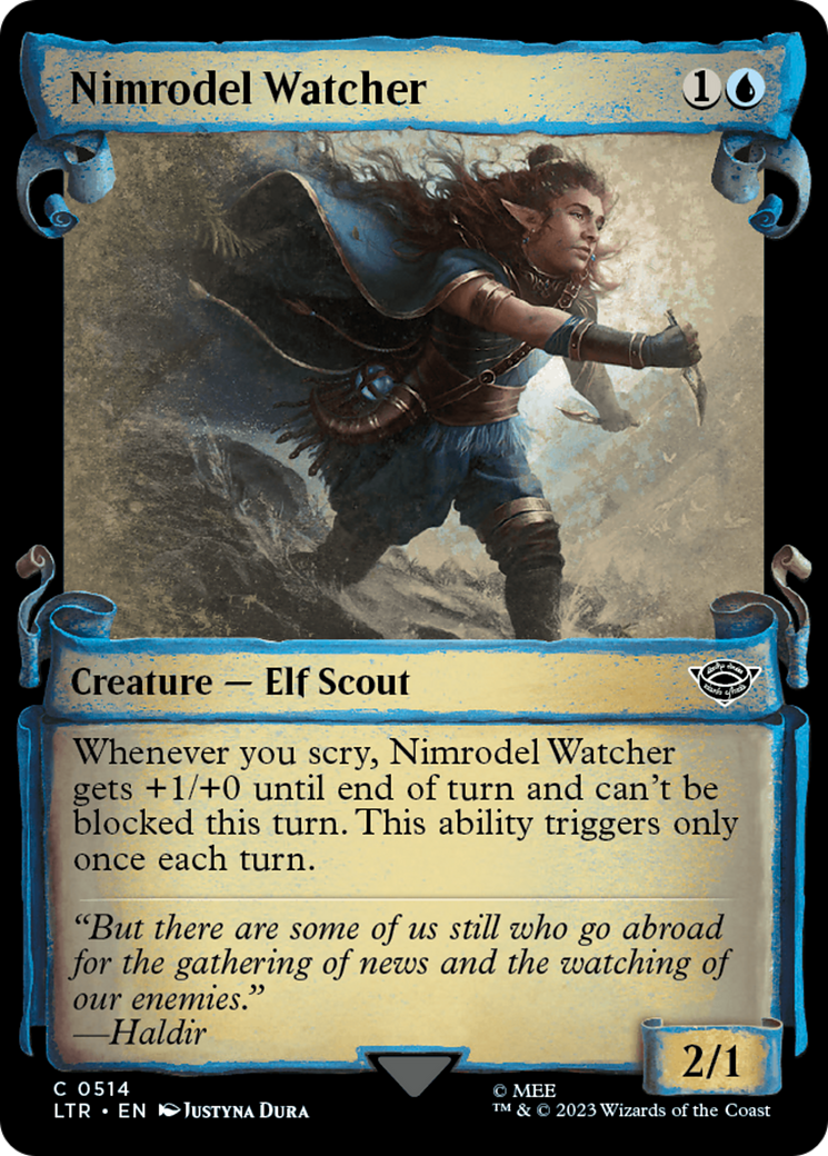 Nimrodel Watcher [The Lord of the Rings: Tales of Middle-Earth Showcase Scrolls] | Grognard Games