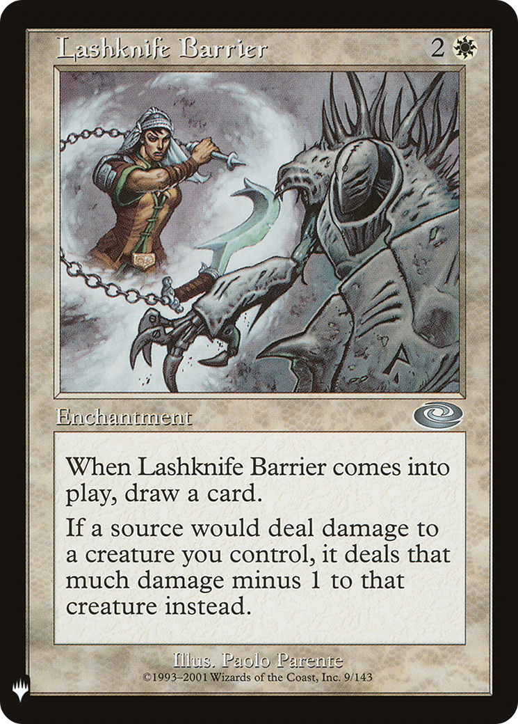 Lashknife Barrier [Mystery Booster] | Grognard Games