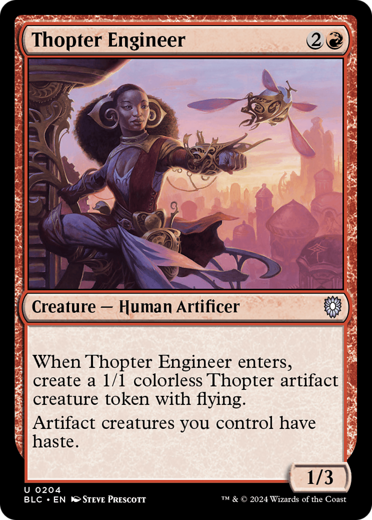 Thopter Engineer [Bloomburrow Commander] | Grognard Games
