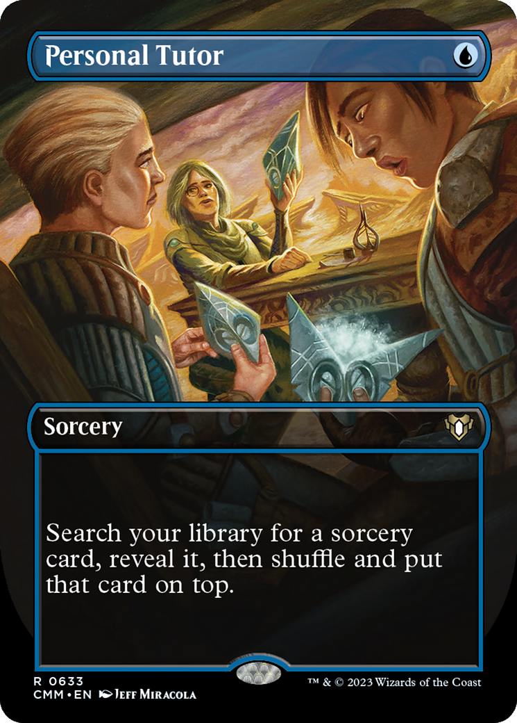 Personal Tutor (Borderless) [Commander Masters] | Grognard Games
