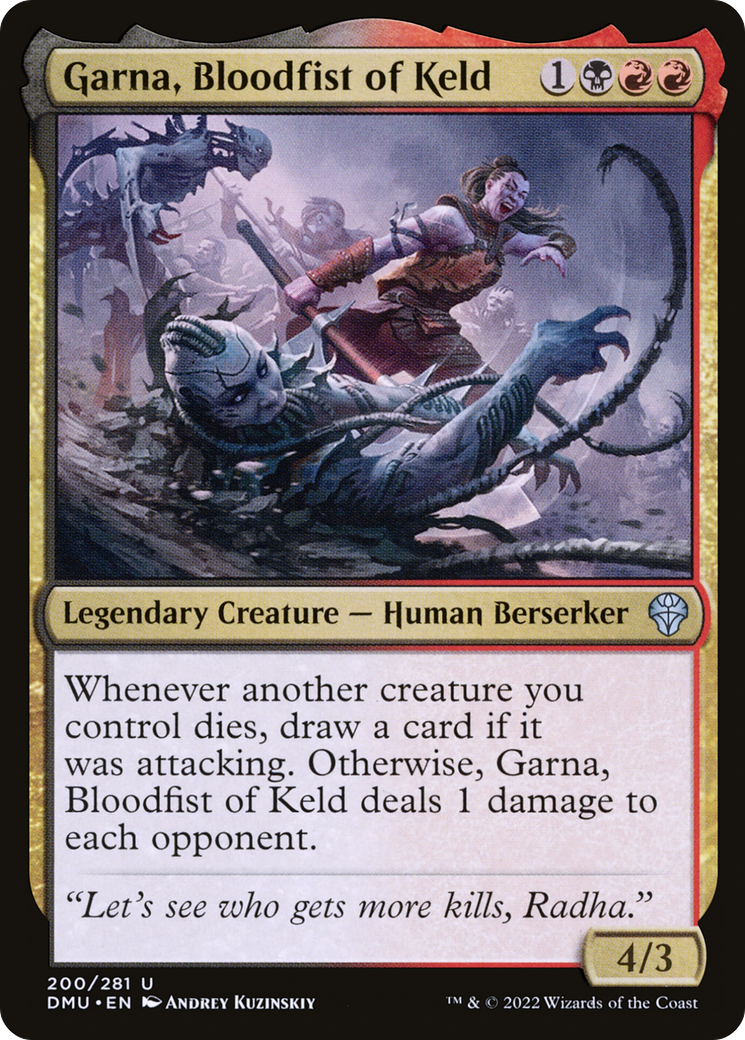 Garna, Bloodfist of Keld [Dominaria United] | Grognard Games