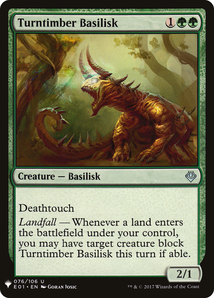 Turntimber Basilisk [Mystery Booster] | Grognard Games