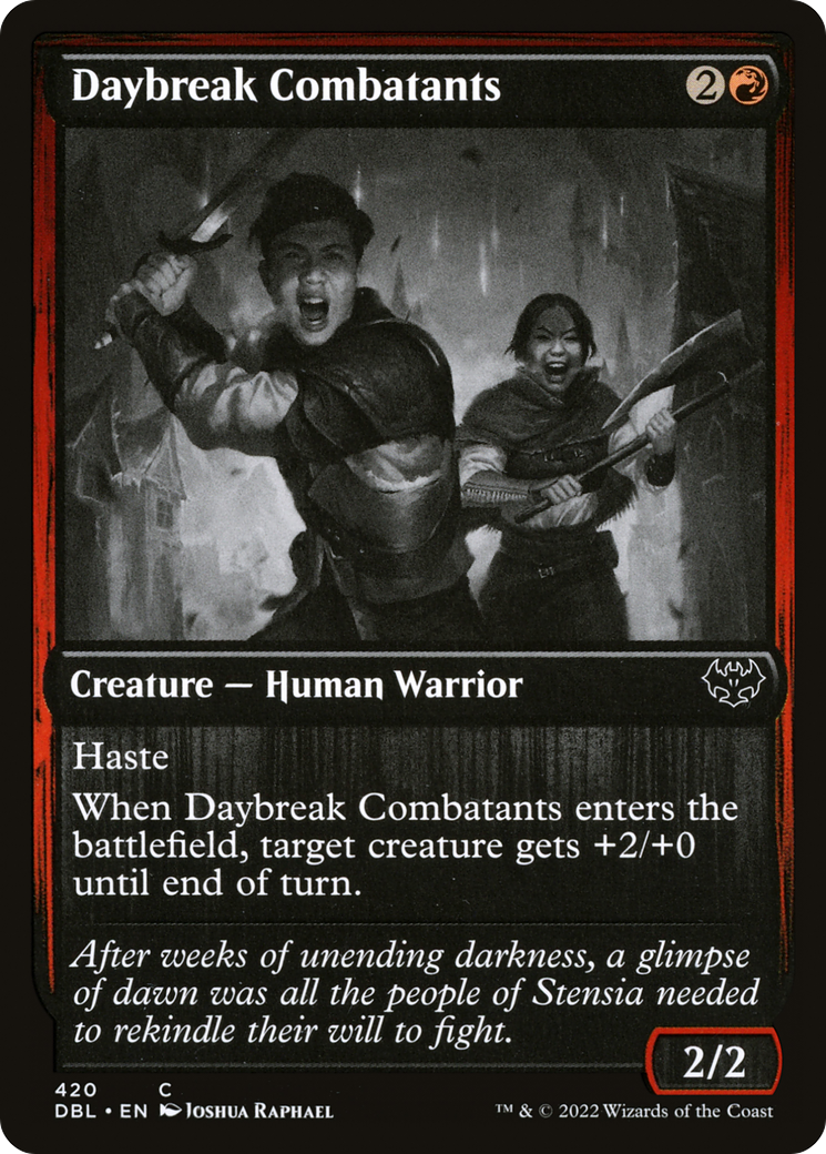 Daybreak Combatants [Innistrad: Double Feature] | Grognard Games