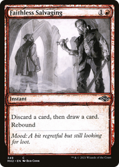 Faithless Salvaging (Sketch) [Modern Horizons 2] | Grognard Games