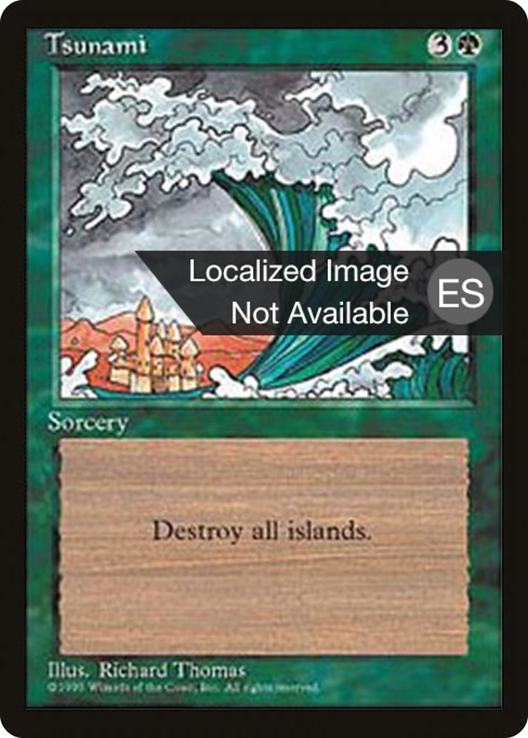 Tsunami [Fourth Edition (Foreign Black Border)] | Grognard Games