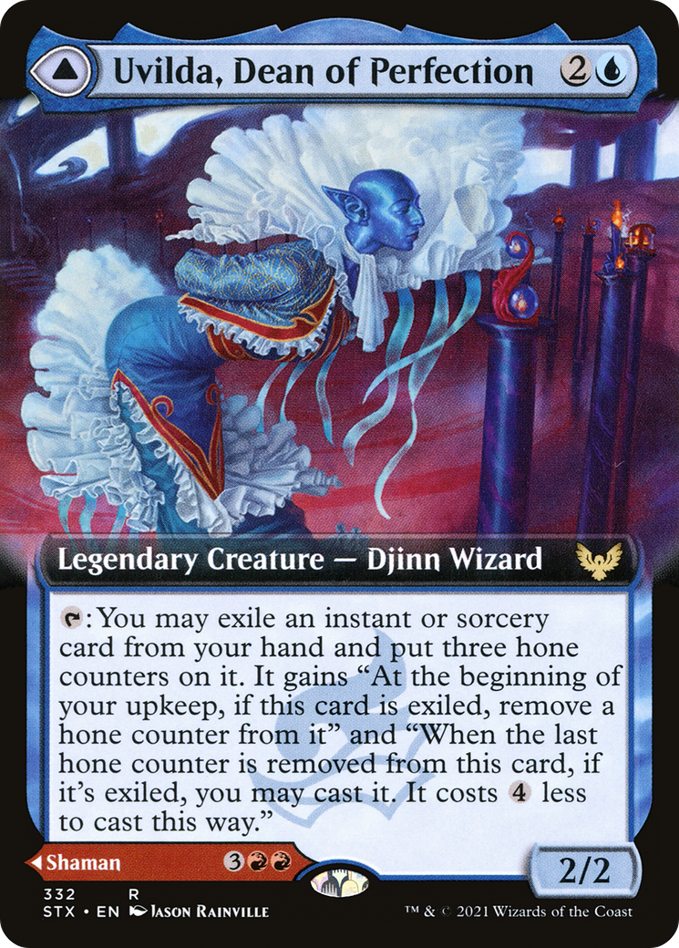 Uvilda, Dean of Perfection // Nassari, Dean of Expression (Extended) [Strixhaven: School of Mages] | Grognard Games