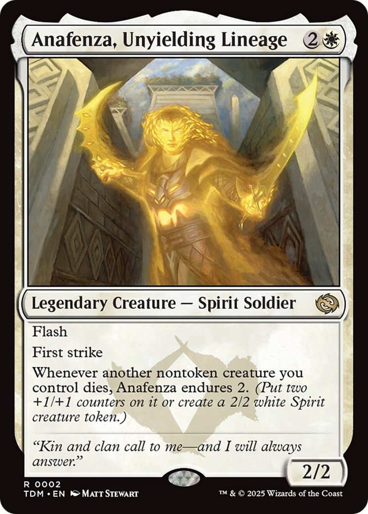 Anafenza, Unyielding Lineage [Tarkir: Dragonstorm] | Grognard Games