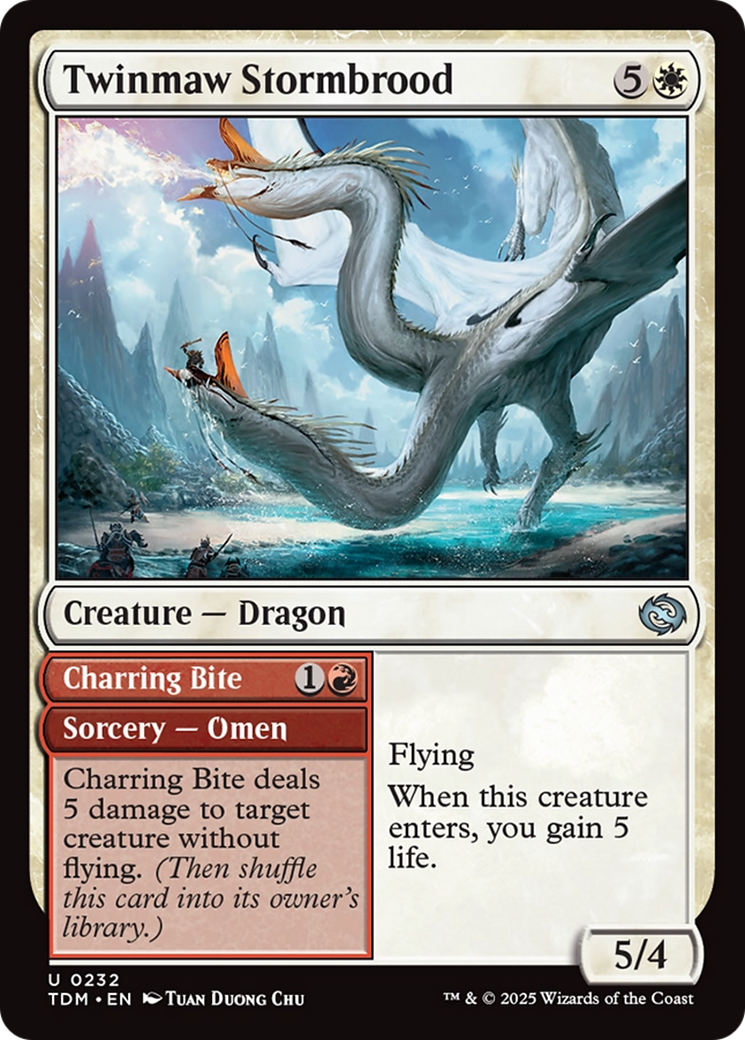 Twinmaw Stormbrood [Tarkir: Dragonstorm] | Grognard Games