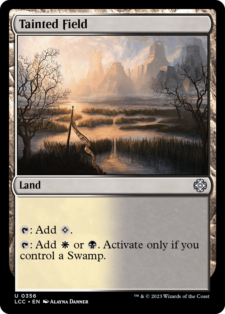 Tainted Field [The Lost Caverns of Ixalan Commander] | Grognard Games