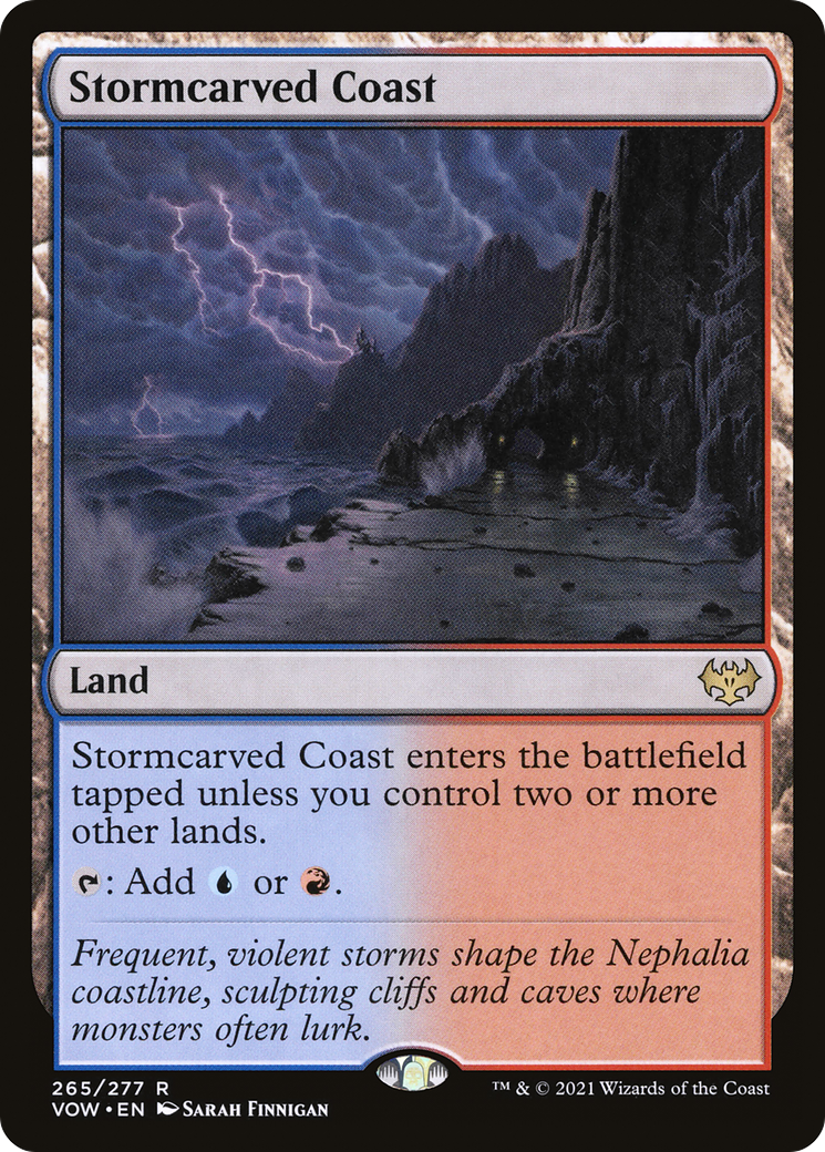 Stormcarved Coast [Innistrad: Crimson Vow] | Grognard Games