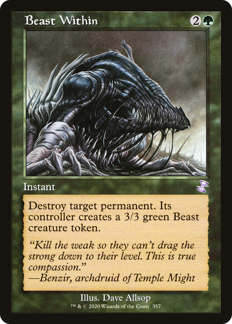 Beast Within (Timeshifted) [Time Spiral Remastered] | Grognard Games