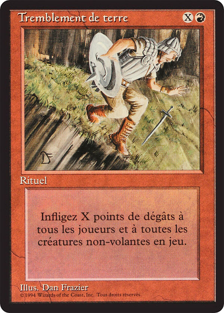 Earthquake [Foreign Black Border] | Grognard Games
