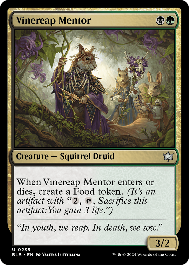 Vinereap Mentor [Bloomburrow] | Grognard Games
