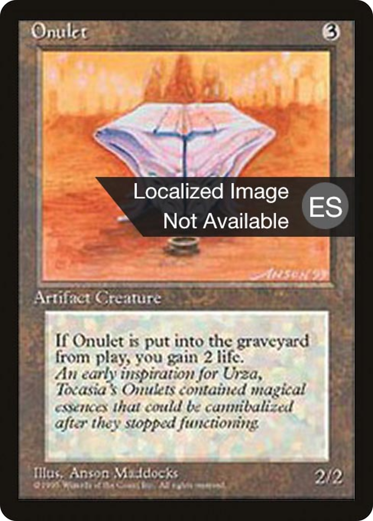 Onulet [Fourth Edition (Foreign Black Border)] | Grognard Games