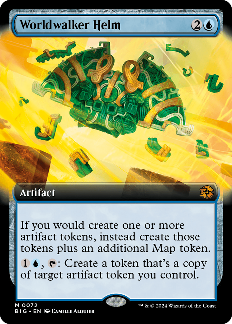 Worldwalker Helm (Extended Art) [Outlaws of Thunder Junction: The Big Score] | Grognard Games