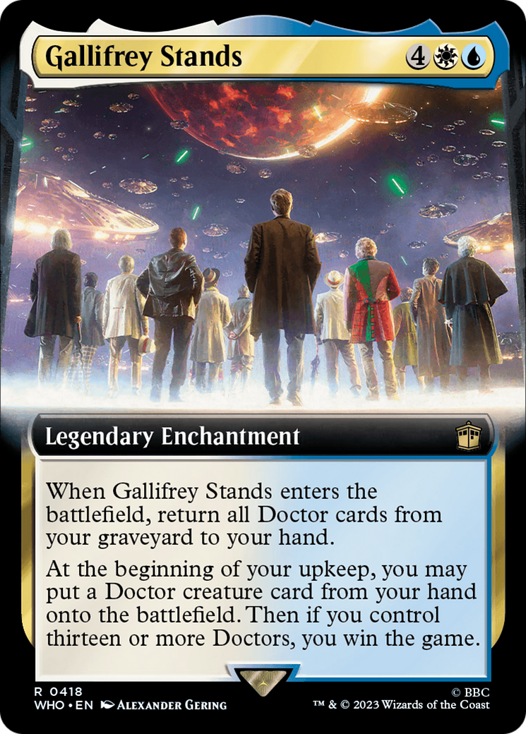 Gallifrey Stands (Extended Art) [Doctor Who] | Grognard Games