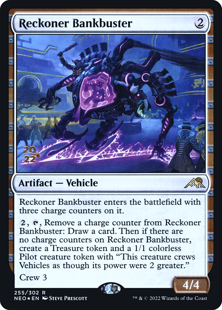 Reckoner Bankbuster [Kamigawa: Neon Dynasty Prerelease Promos] | Grognard Games