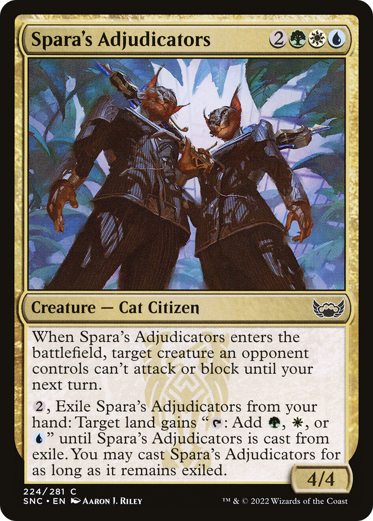 Spara's Adjudicators [Streets of New Capenna] | Grognard Games
