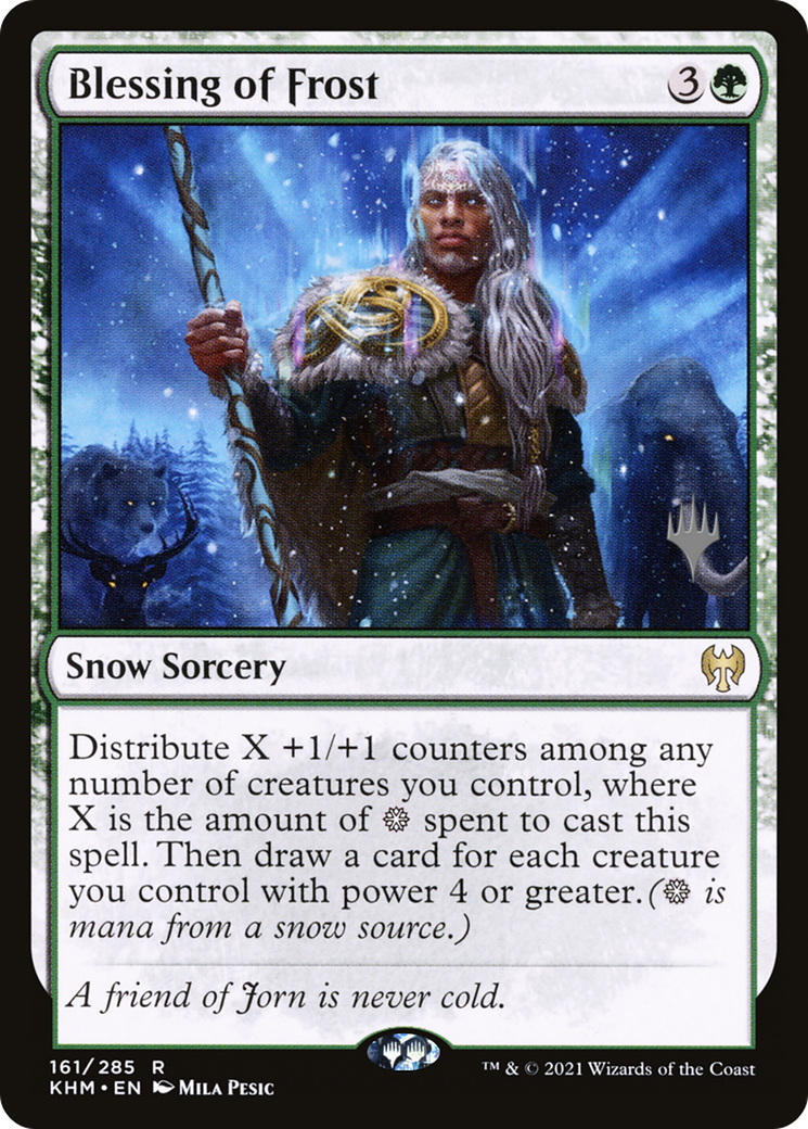 Blessing of Frost [Kaldheim Promos] | Grognard Games