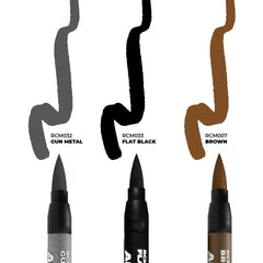 AK Interactive Real Colors Markers Weapons - Set 3 Real Colors Markers | Grognard Games
