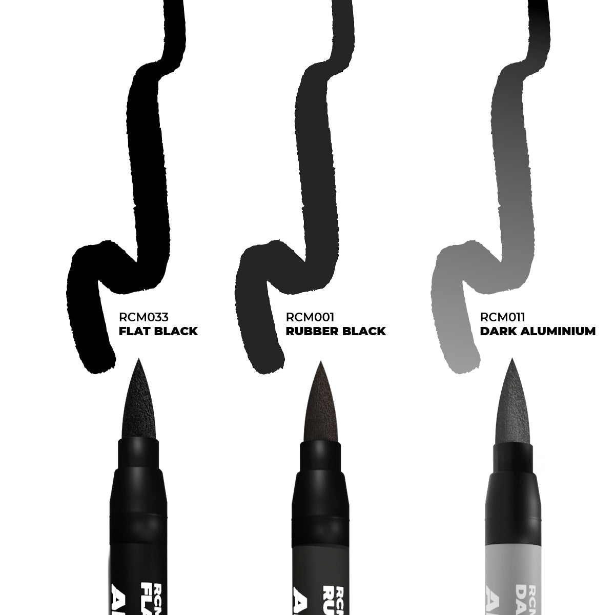 AK Interactive Real Colors Markers Weapons - Set 3 Real Colors Markers (Copy) | Grognard Games