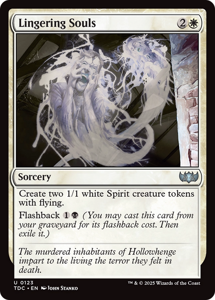 Lingering Souls [Tarkir: Dragonstorm Commander] | Grognard Games