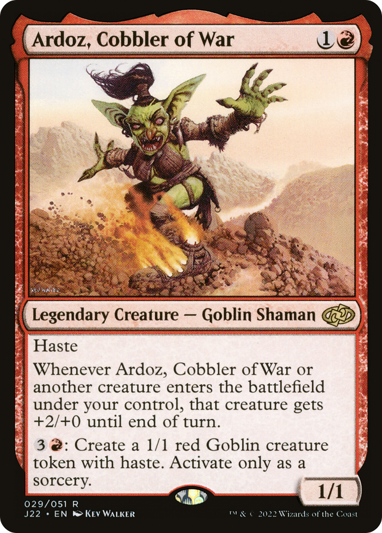 Ardoz, Cobbler of War [Jumpstart 2022] | Grognard Games