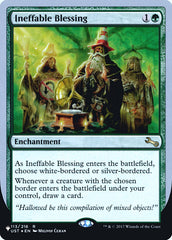 Ineffable Blessing (Bordered) (Unfinity Foil Edition) [The List] | Grognard Games