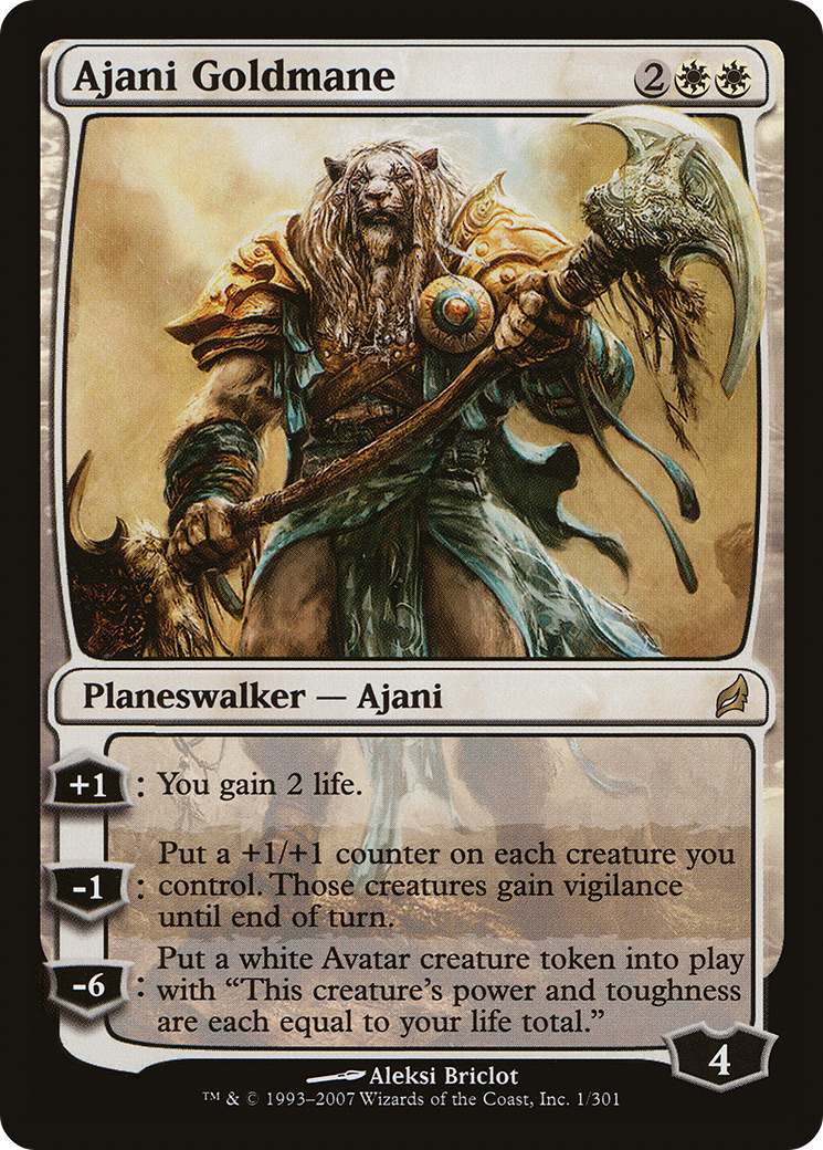 Ajani Goldmane [Lorwyn] | Grognard Games