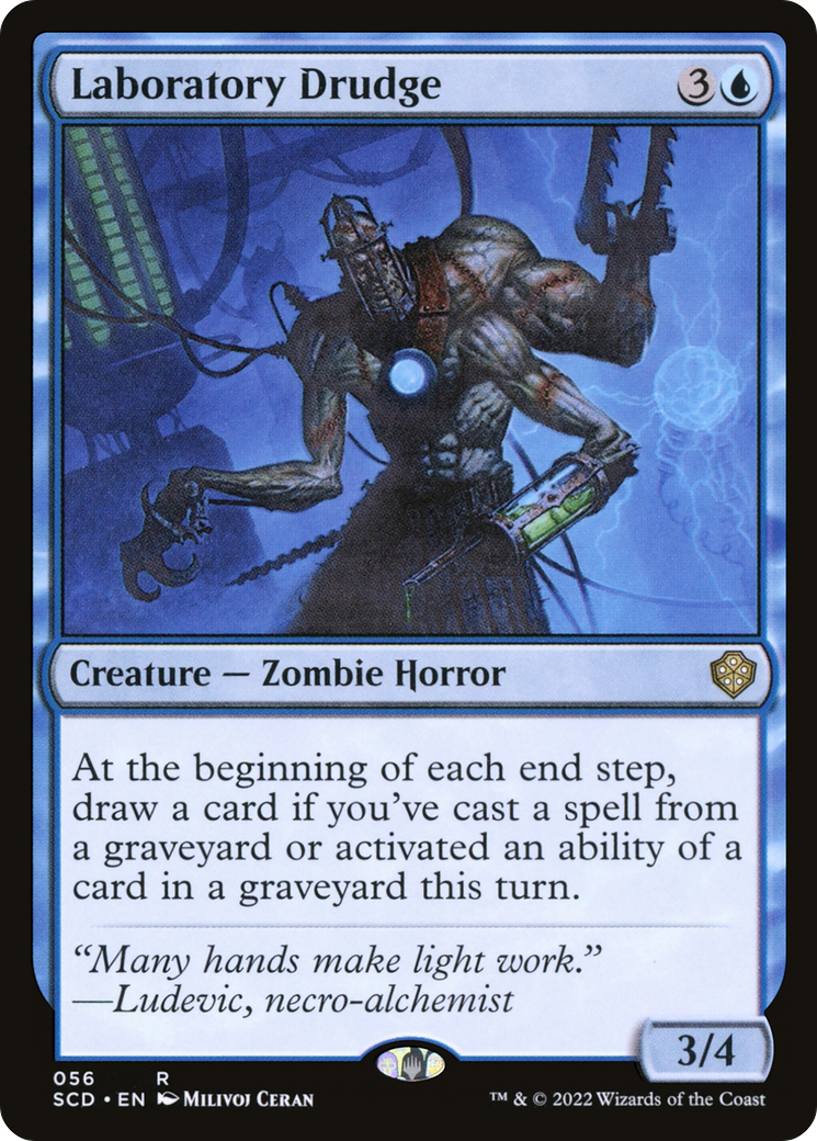 Laboratory Drudge [Starter Commander Decks] | Grognard Games